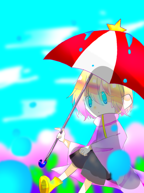 雨の後で