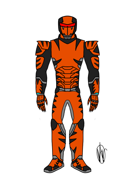 tiger armor - ibisPaint