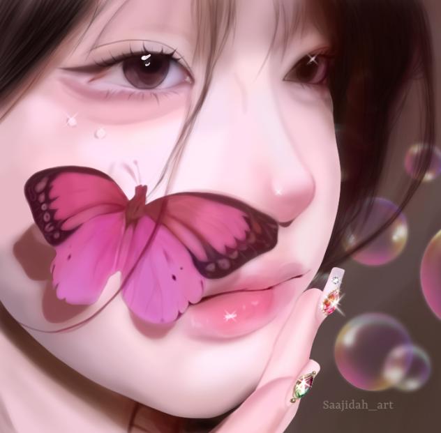 douyin with butterfly