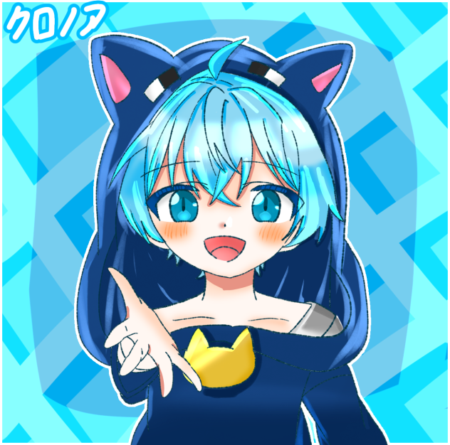 クロノアさん塗りました！