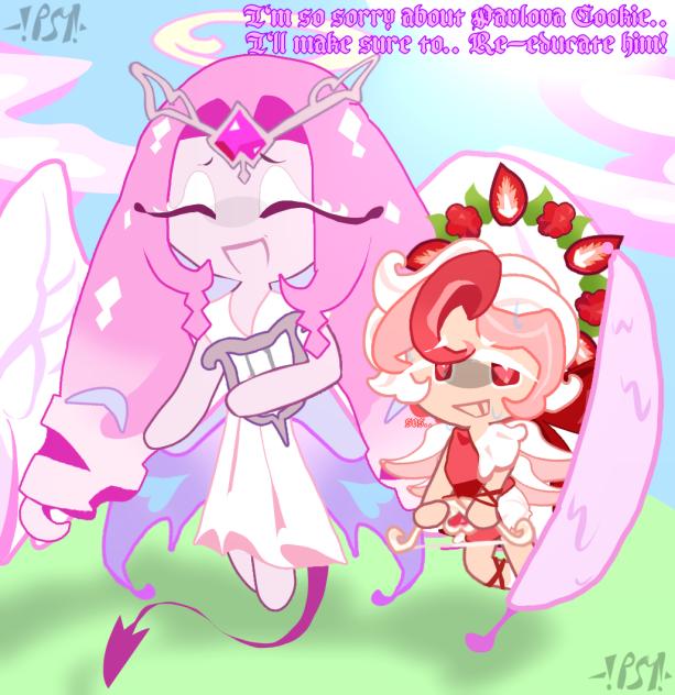 Eternal Sugar and Pavlova Cookie