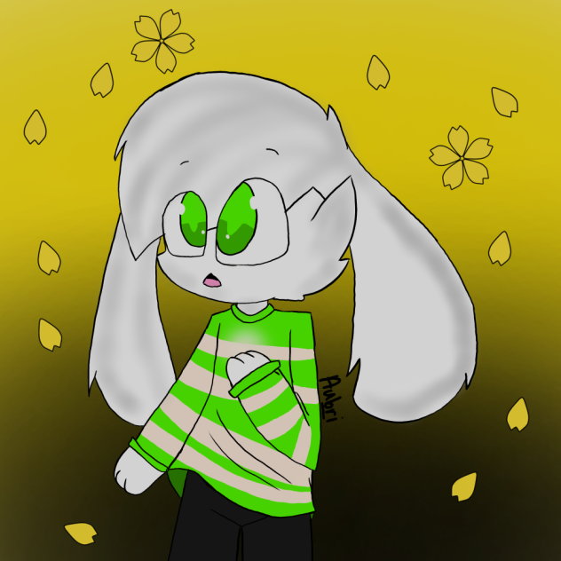 asriel (undertale) read description - ibisPaint
