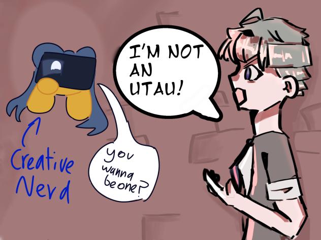 you can actually become a utau lol