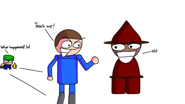 Dave standing Remake