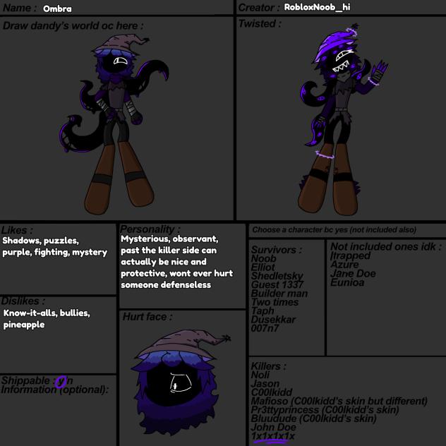 Forsaken (Dw OCs) cs