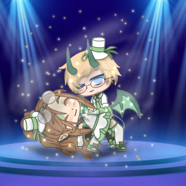 The dancing couple - ibisPaint