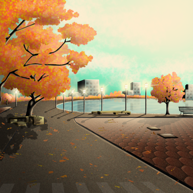 autumn beautiful - ibisPaint