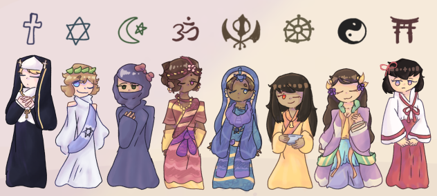 Religious girl