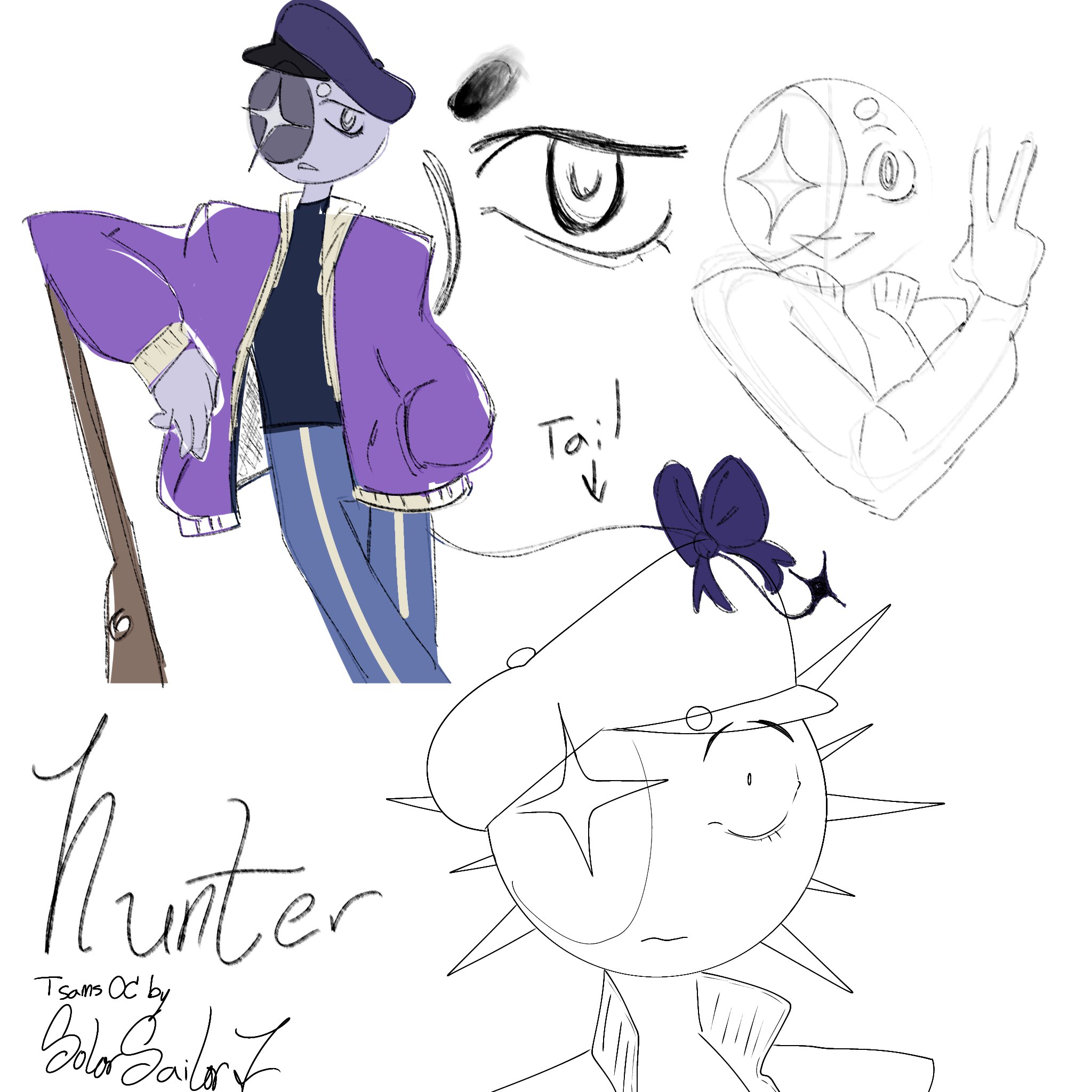 Hunter! tsams oc - ibisPaint