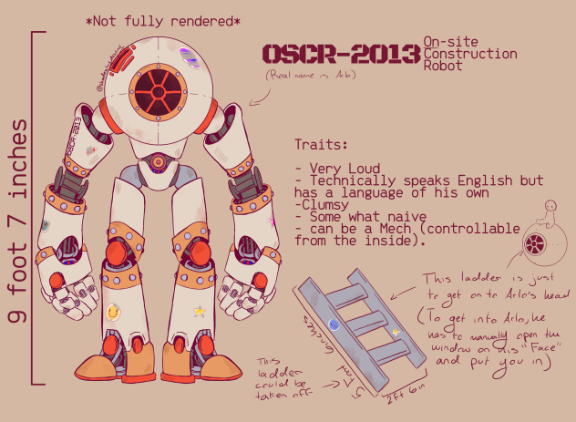 Arlo character sheet