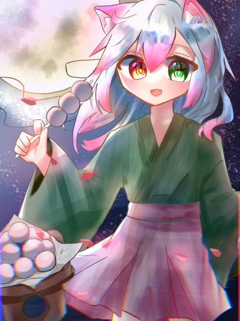 #きなこもちあーと