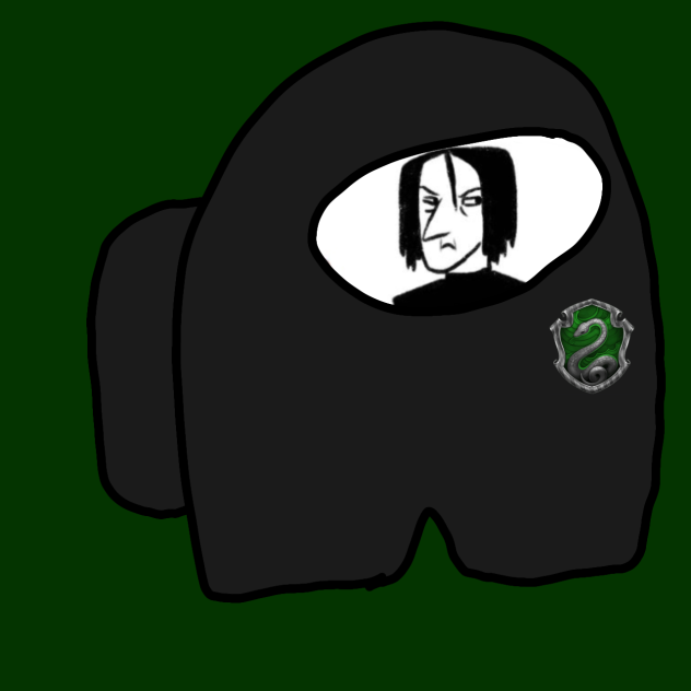 Snape amongus #wannadraw