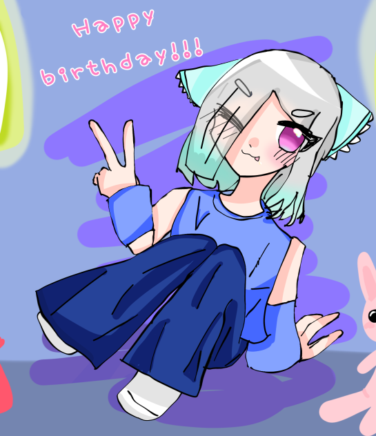 (1日遅れの)おめでとう！