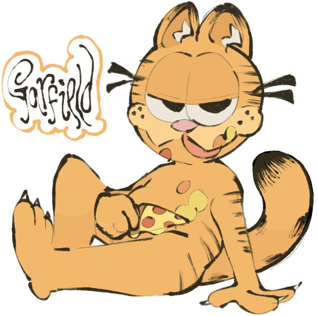 got bored have a garfield
