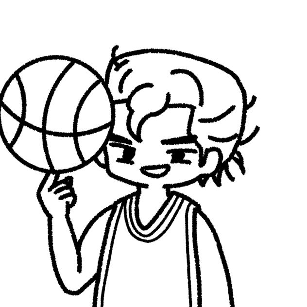 桜木花道　塗り絵