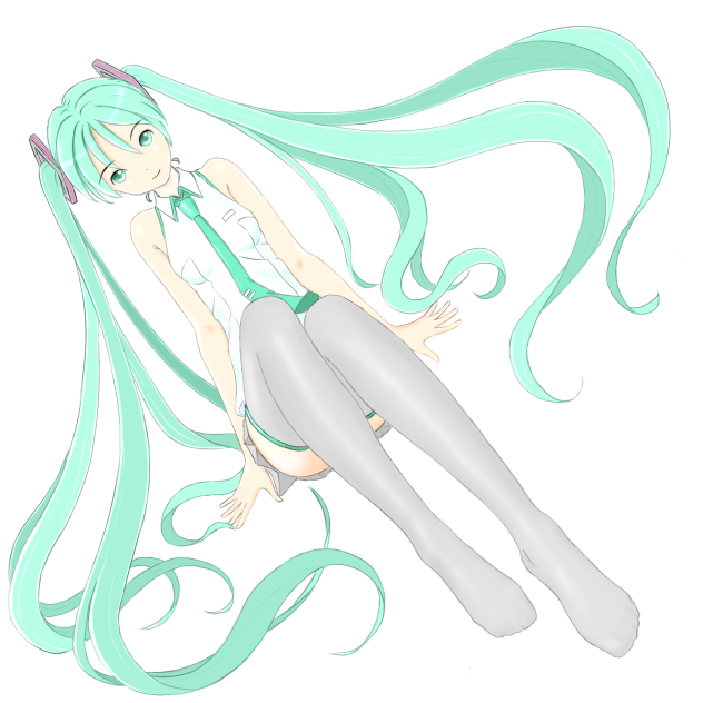 横たわる初音ミクV3