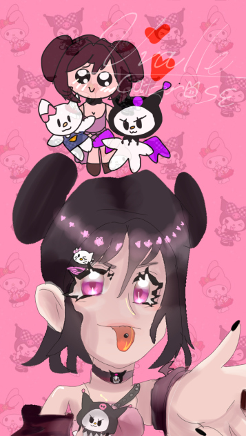 Collab with @niruulove 😀🌸