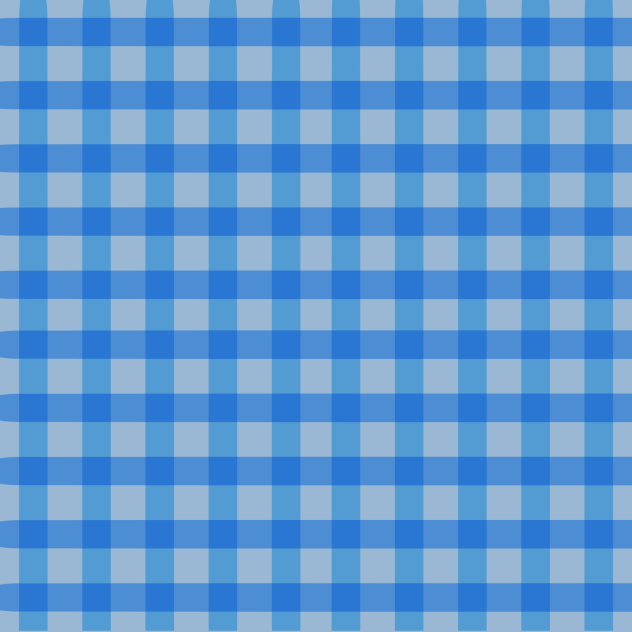 Gingham Blue