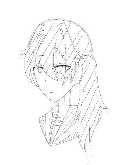 斜め顔れんしゅー
