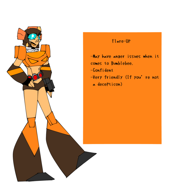 Flare-Up (True Heroes AU)