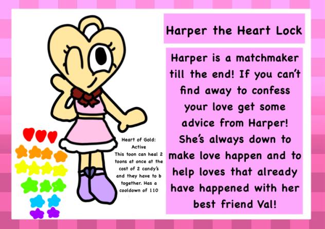 Harper the Heart Lock (Valentine’s Day)