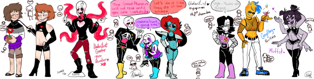 My oppinion on lusttale characters