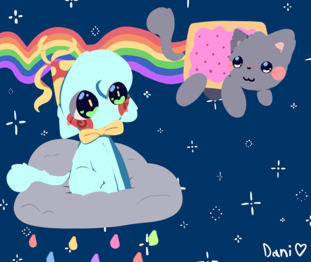 🌈Nyan Cat and Cyan🌈