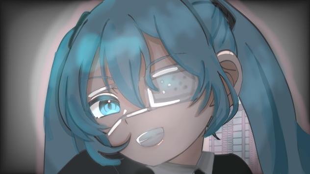 モニタリング-初音ミク-