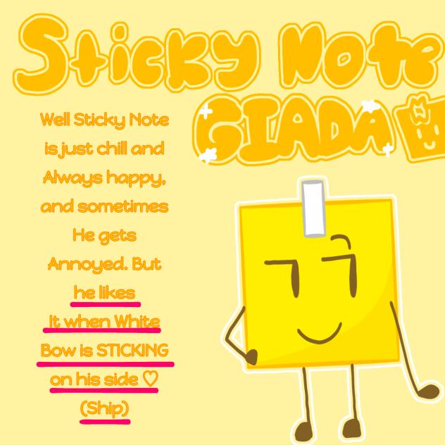 𝓑𝓕𝓓𝓘📒Sticky Note📒