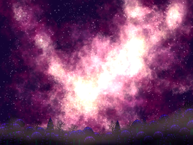 Galaxy Manga background