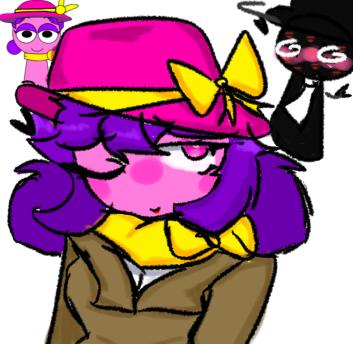 Magenta x black!!!!!,