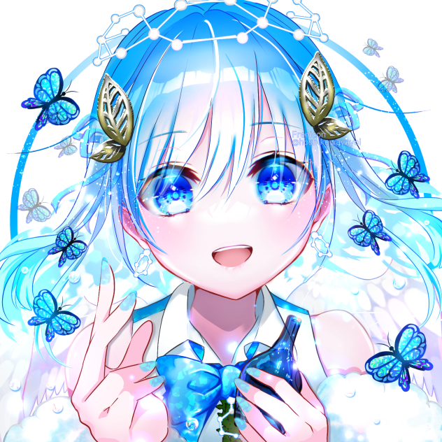 地球蝶(フリーアイコン)