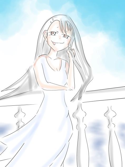 Nagatoro cosplaying as Da Ria