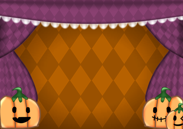 ハロウィンな背景
