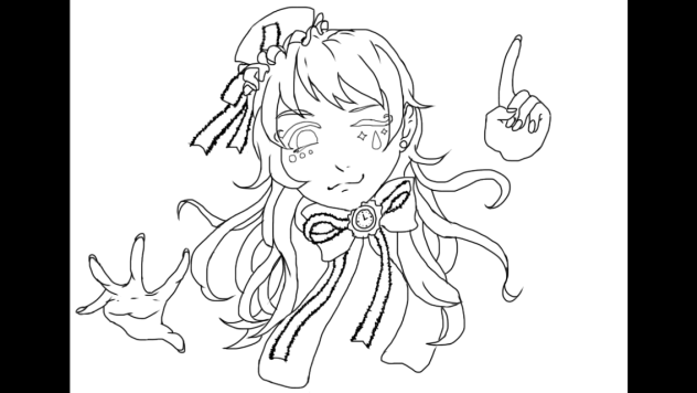 種も仕掛けもございません【線画】