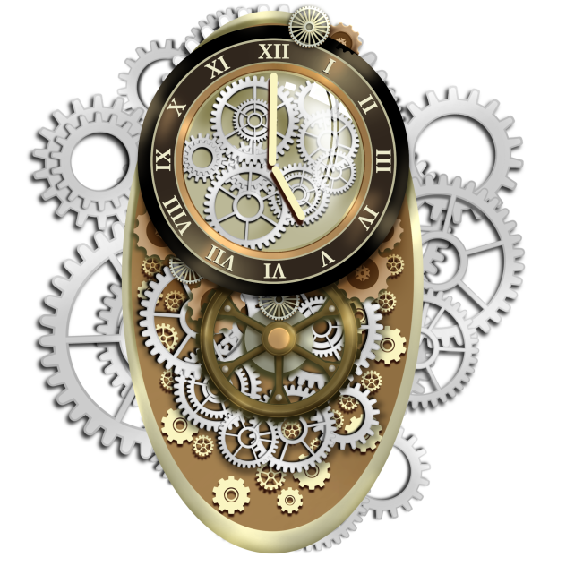 Steampunk Clock ibisPaint