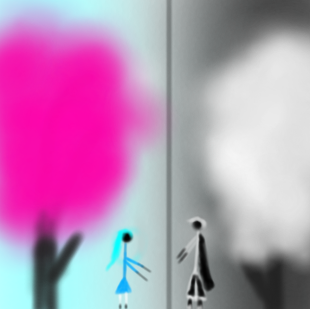 White Light Blue - ibisPaint