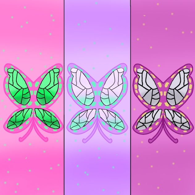 hermanas mariposa🦋🦋🦋
