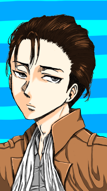 オールバック兵長