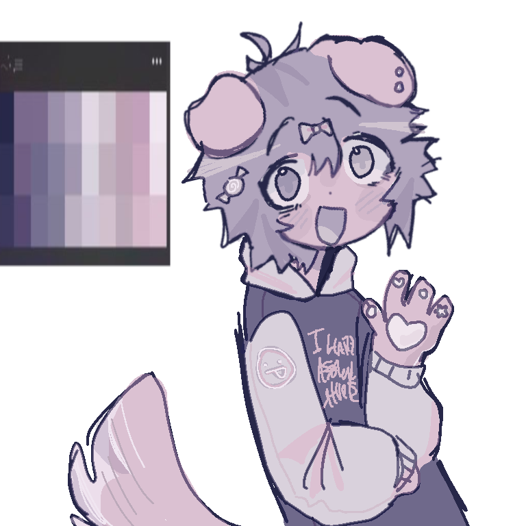 Grayscale trend art - ibisPaint