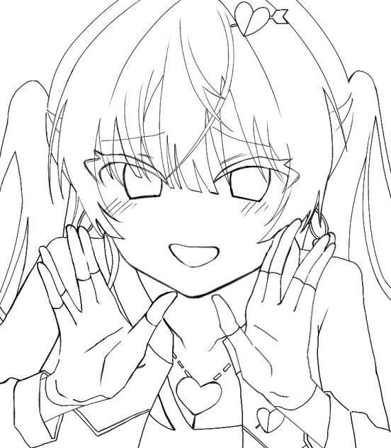 マリ船lll　線画