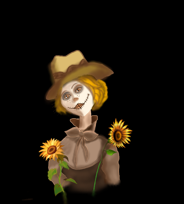 Sunflower Maiden - ibisPaint