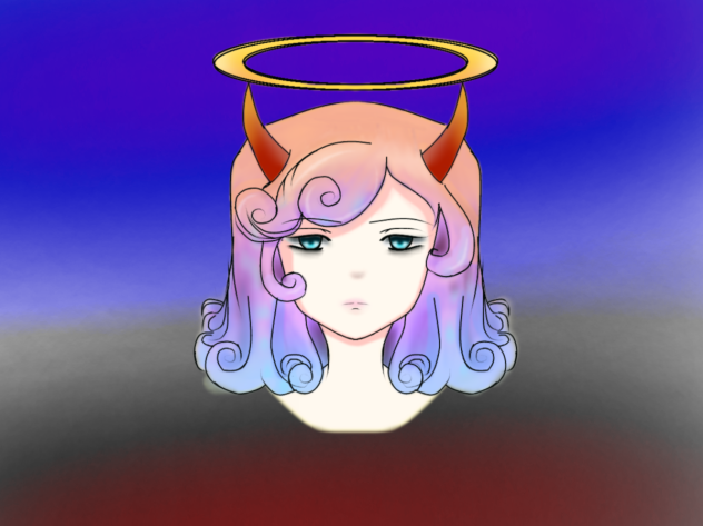 Angel _ Devil - ibisPaint