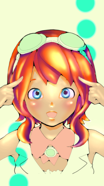 塗らせていただきました。加算発光多用