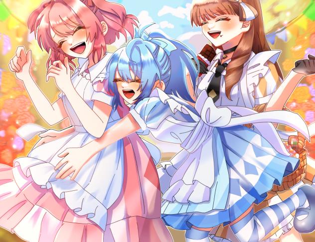 お菓子パーティーだぁ!