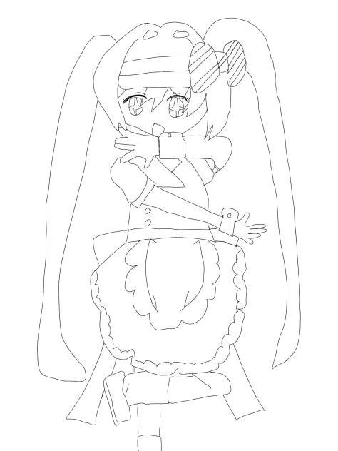 メズマライザー　線画