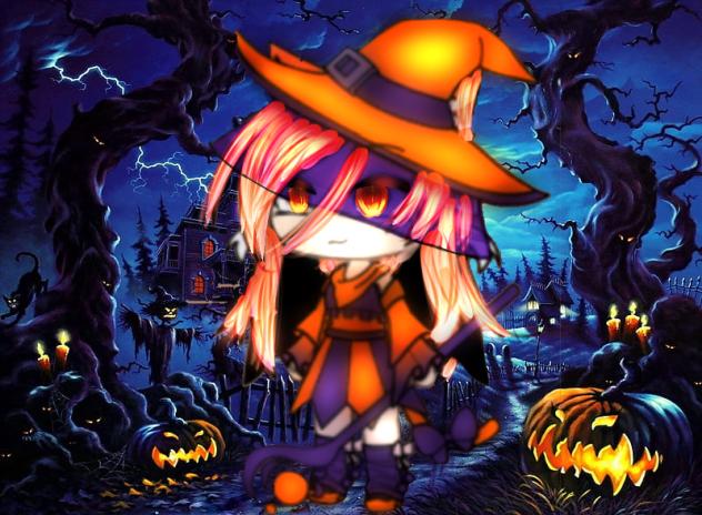 Avery gacha life edit Halloween special