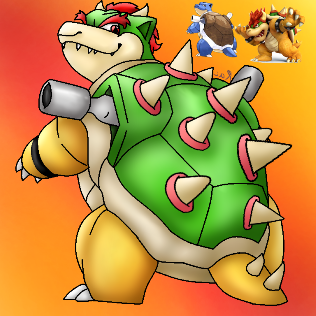 Bowser + Blastoise mix