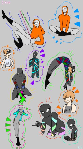 Evan spidersona