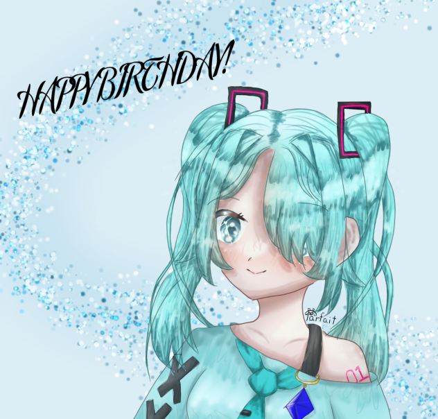 HAPPY BIRTHDAY!　初音ミク